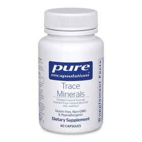 Pure Encapsulations Minéraux Trace 60 Capsules vue avant