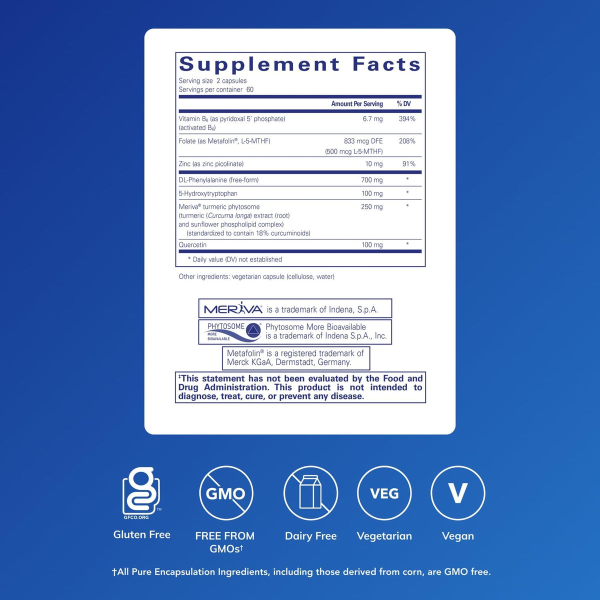 Pure Encapsulations NeuroPure 120 Capsules avec étiquette visible