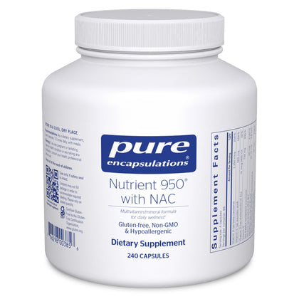 Pure Encapsulations Nutrient 950 240 capsules vue de face