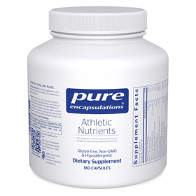 Pure Encapsulations Nutriments Athlétiques 180 capsules vue de face