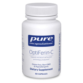 Pure Encapsulations OptiFerin-C 60 capsules vue de face