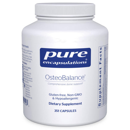 Pure Encapsulations OsteoBalance 351 Capsules front view