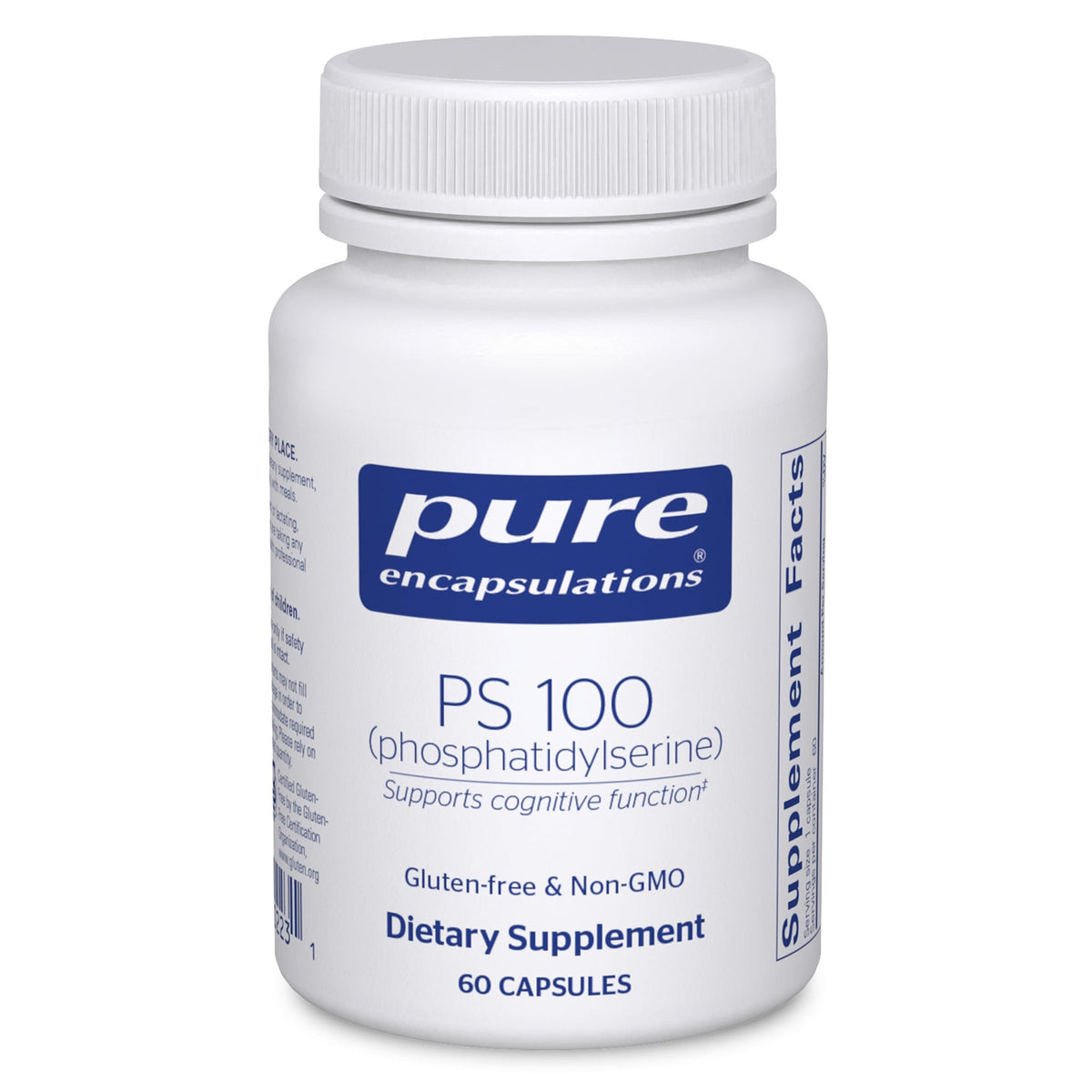Pure Encapsulations PS 100, 60 capsules vue avant