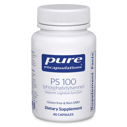 Pure Encapsulations PS 100, 60 capsules vue avant
