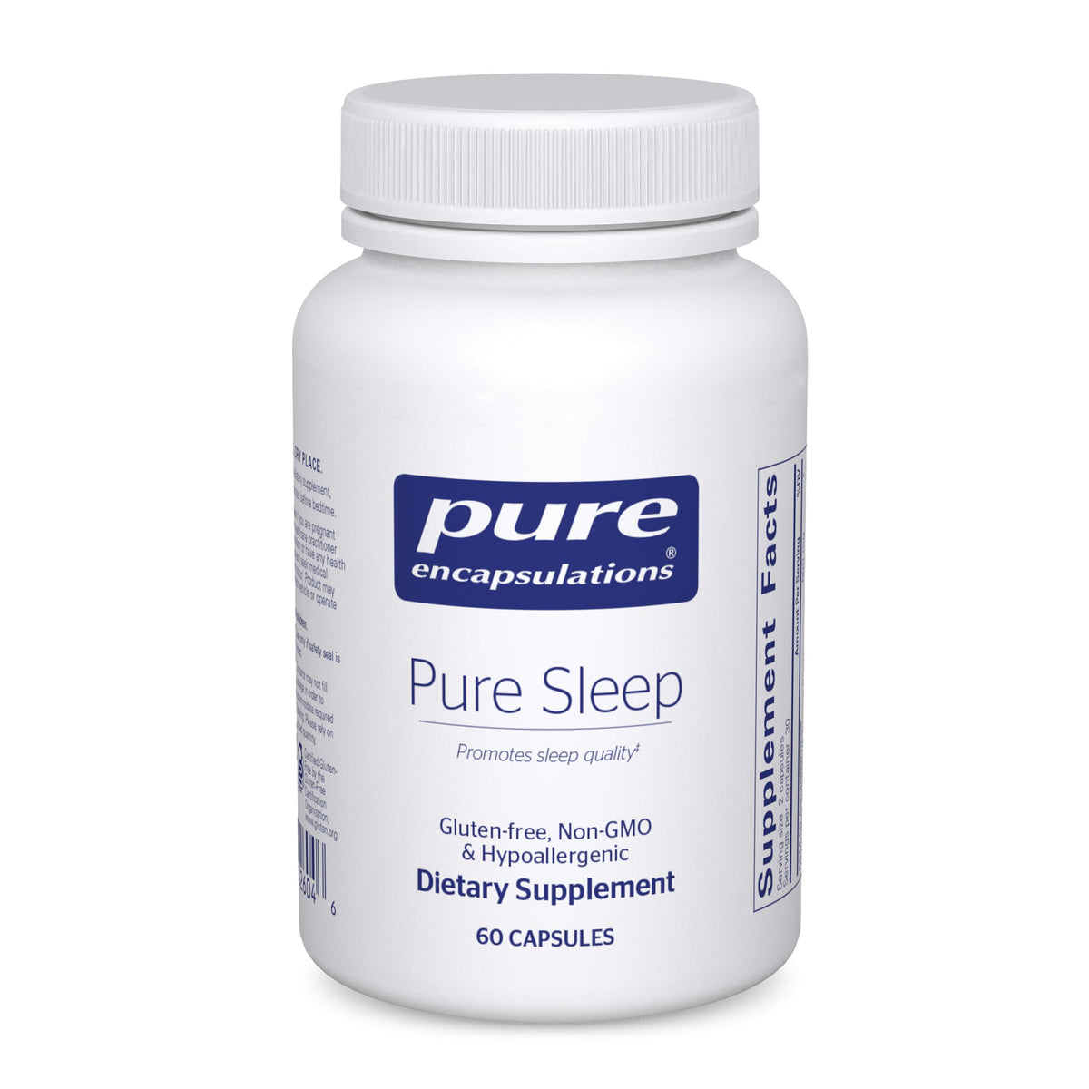 Pure Encapsulations Pure Sleep 60 capsules front view