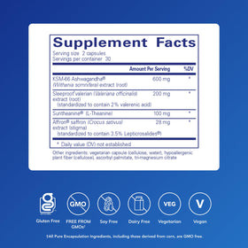 Pure Encapsulations Pure Sleep packaging side view