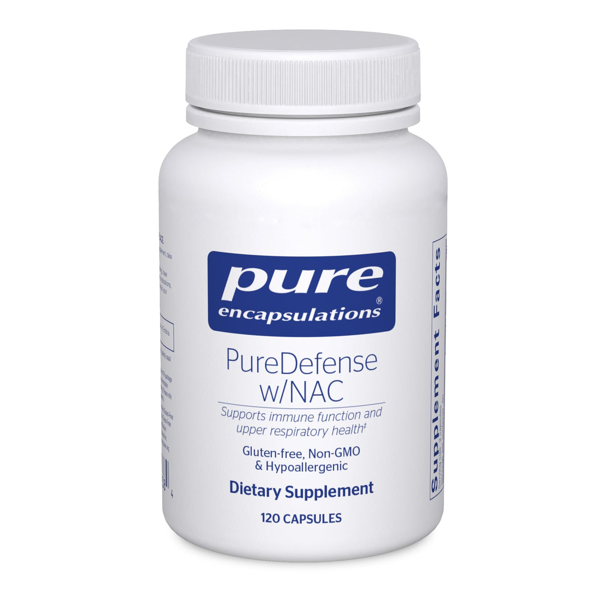 Pure Encapsulations PureDefense 120 capsules vue avant