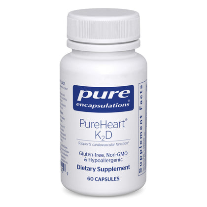 Pure Encapsulations PureHeart K2D 60 Capsules vue avant