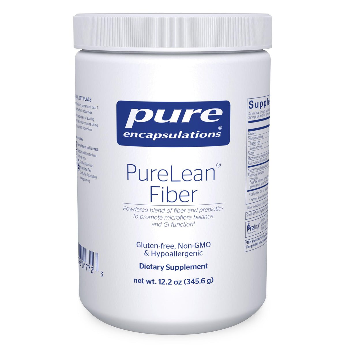 Pure Encapsulations PureLean Fiber 431g vue de face