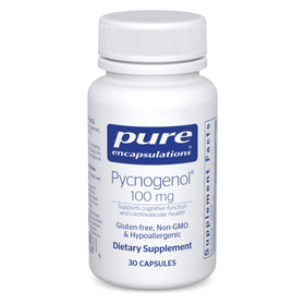 Pure Encapsulations Pycnogenol 100 mg capsules packaging front view