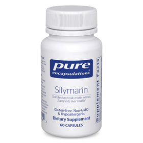 Pure Encapsulations Silymarin 60 capsules vue de face
