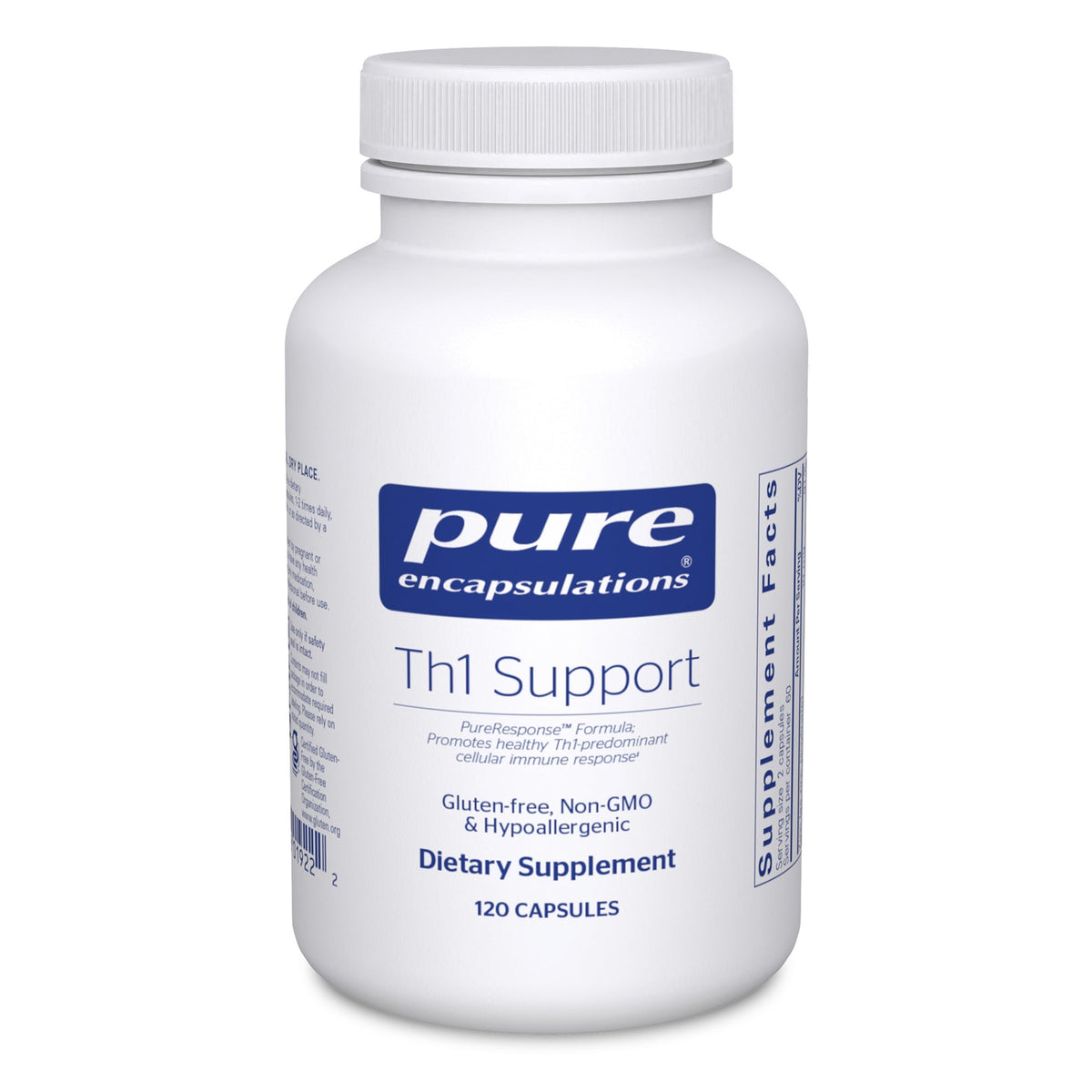 Pure Encapsulations Th1 Support 120 capsules front view