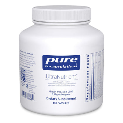 Pure Encapsulations UltraNutrient 180 capsules avant