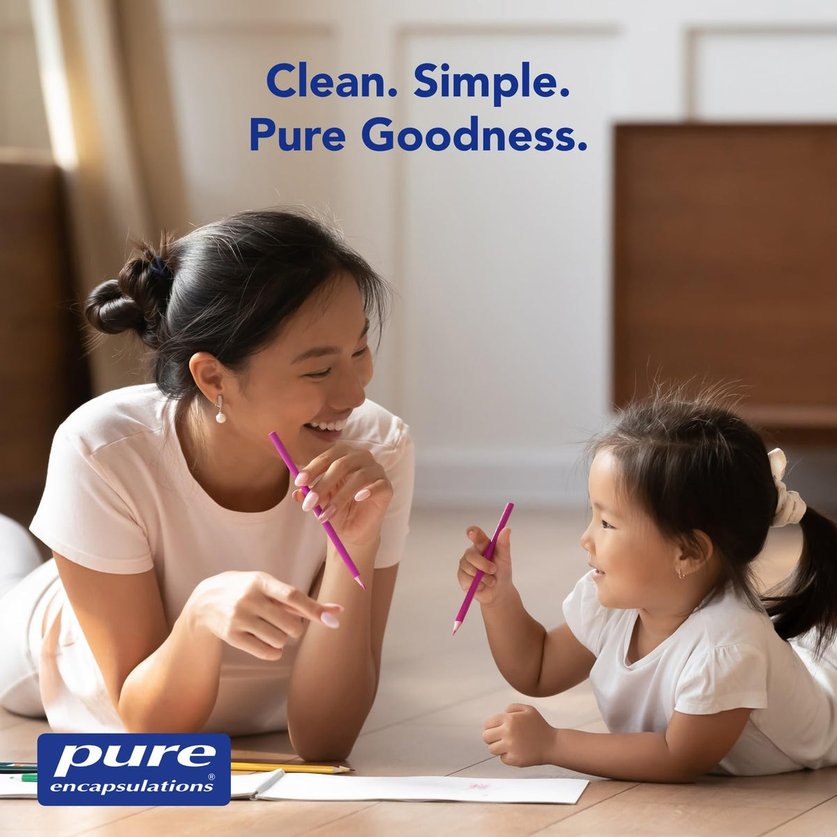 Pure Encapsulations UltraNutrient 180 capsules avec un verre d'eau