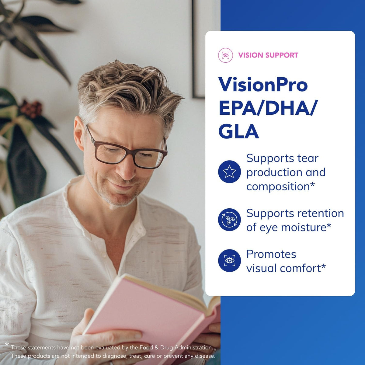 Pure Encapsulations VisionPro EPA/DHA/GLA capsules packaging
