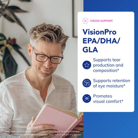 Pure Encapsulations VisionPro EPA/DHA/GLA capsules packaging