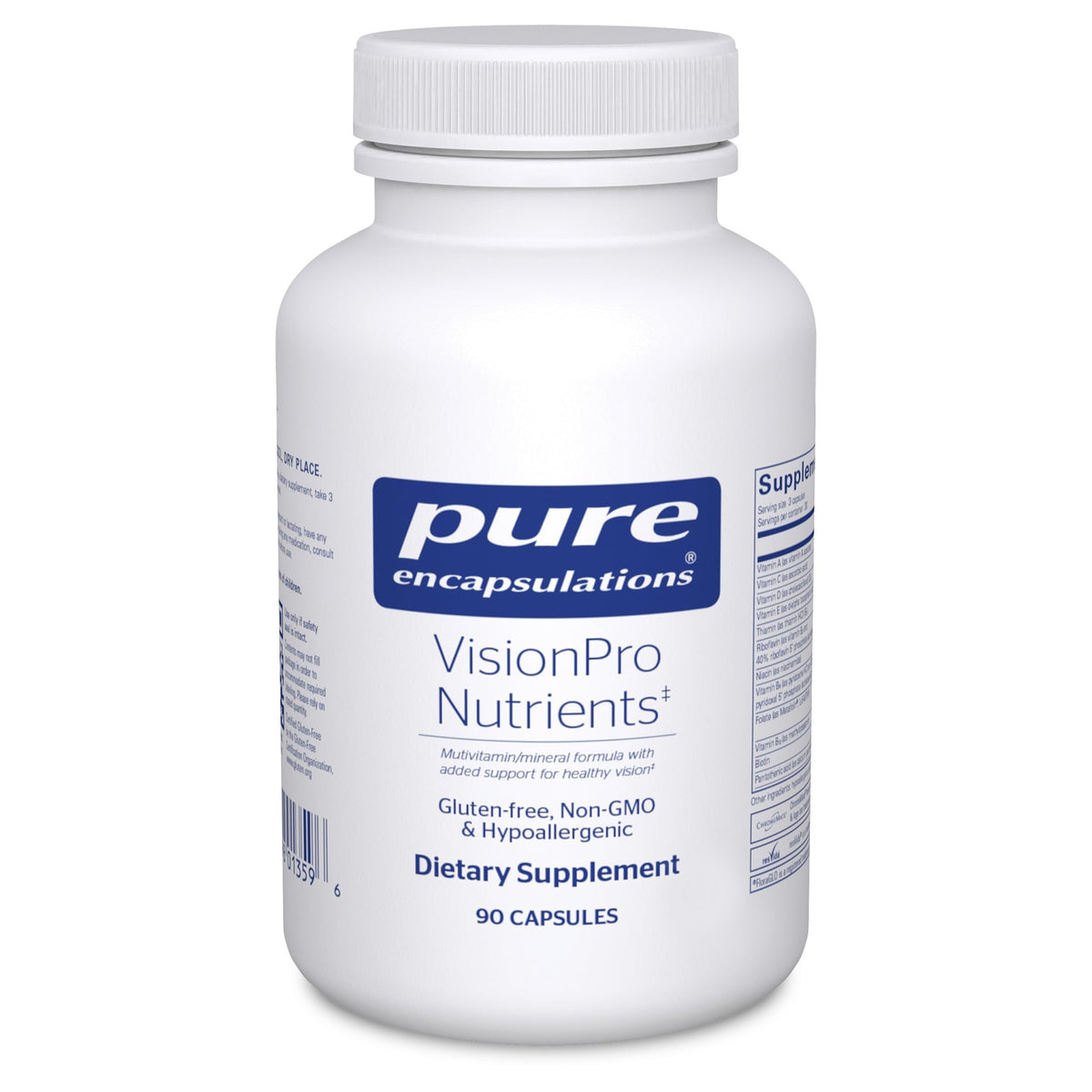 Pure Encapsulations VisionPro Nutrients 90 Capsules avant