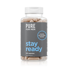 Pure for Men Complément Alimentaire Fibres Végétales 120 Capsules - vue de face