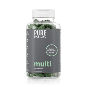 Pure for Men Complément Multivitaminé 120 comprimés vue avant