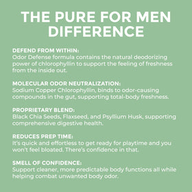 Pure for Men Fiber XL 150 capsules avec des ingrédients naturels