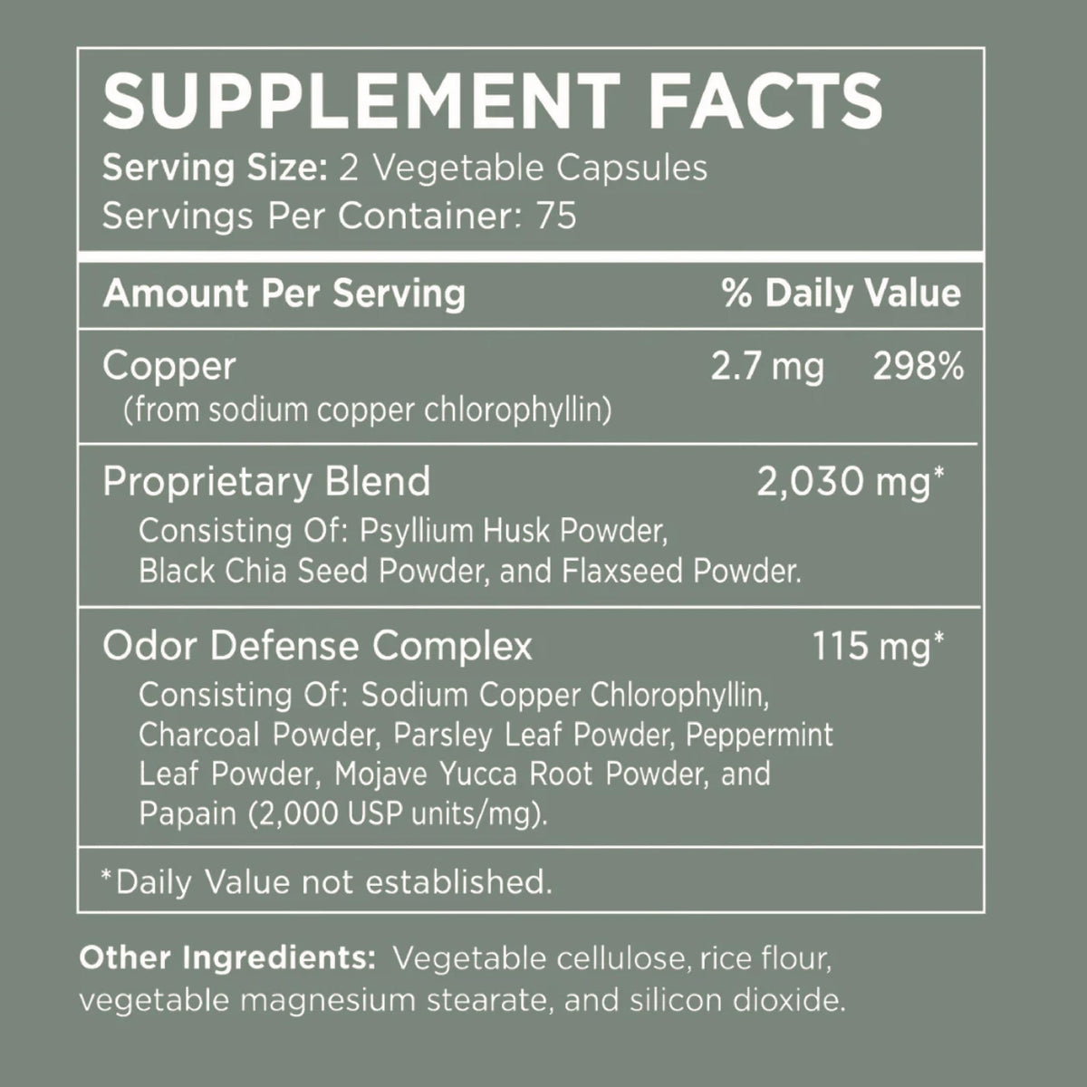 Pure for Men Fiber XL 150 capsules dans un environnement de cuisine