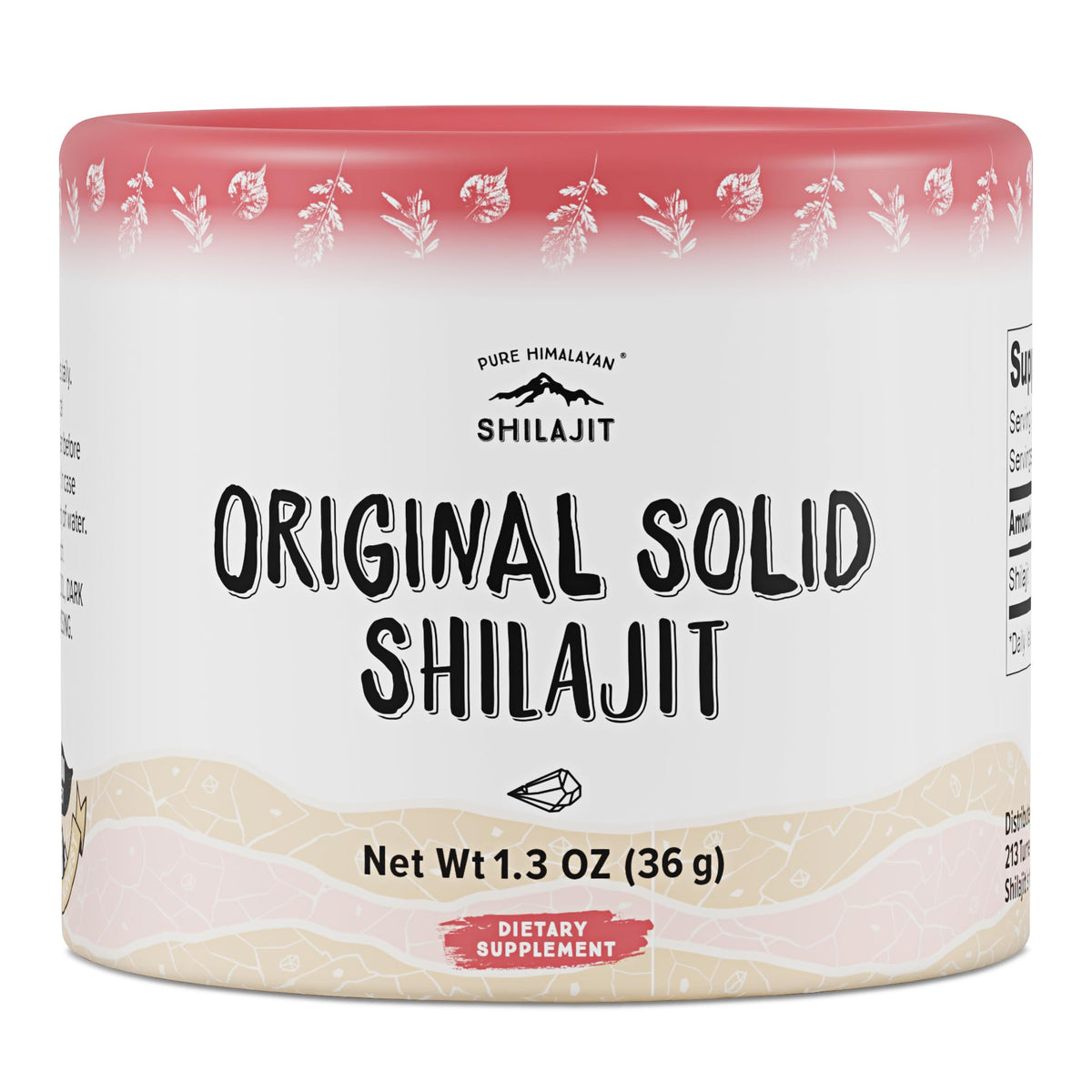 Pure Himalayan Shilajit 100% Pur 36g emballage avant