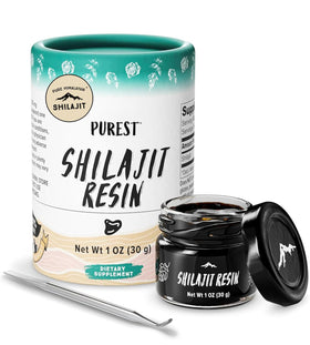 Pure Himalayan Shilajit résine naturelle 30g pot en verre
