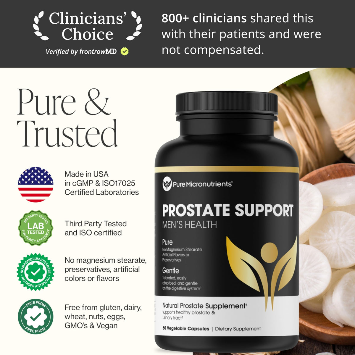 Pure Micronutrients complément alimentaire pour le confort urinaire