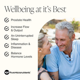 Pure Micronutrients complément prostate contenant Saw Palmetto et Beta-Sitosterol