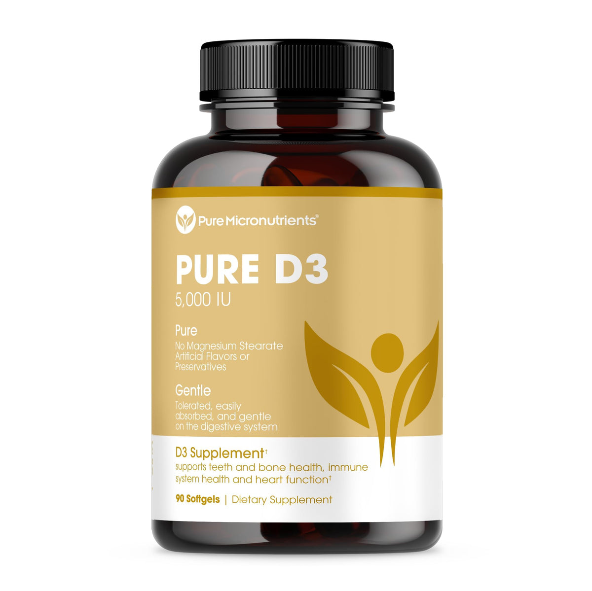 Pure Micronutrients D3 5000 IU 90 capsules mini vue de face