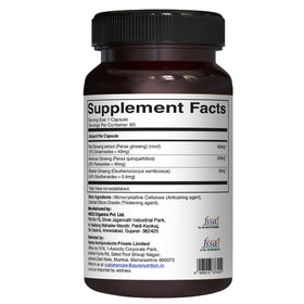 PURE NUTRITION Triple Ginseng 790mg côté de la boîte