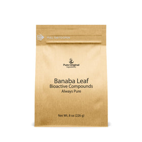 PURE ORIGINAL INGREDIENTS Extrait de Feuille de Banaba 190g vue avant