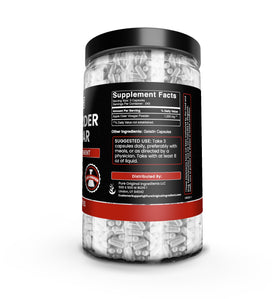 PURE ORIGINAL INGREDIENTS Poudre de Vinaigre de Pomme 730 Capsules emballage