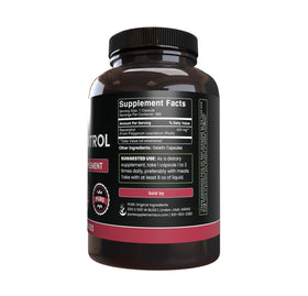 PURE ORIGINAL INGREDIENTS Résvératrol 365 capsules sur fond blanc
