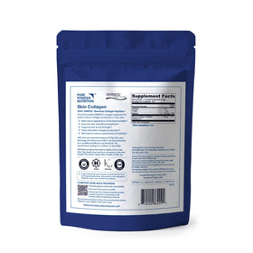 Pure Powder Nutrition collagène en poudre 408g avec cuillère incluse