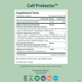 PURE SYNERGY Cell Protector capsules avec étiquette
