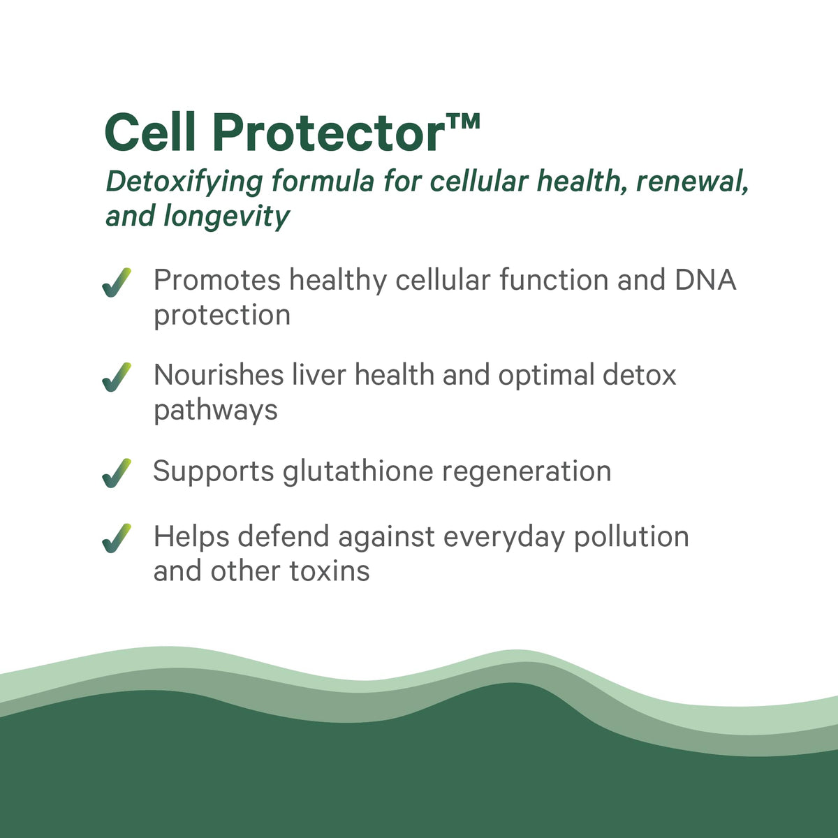 PURE SYNERGY Cell Protector flacon ouvert avec capsules