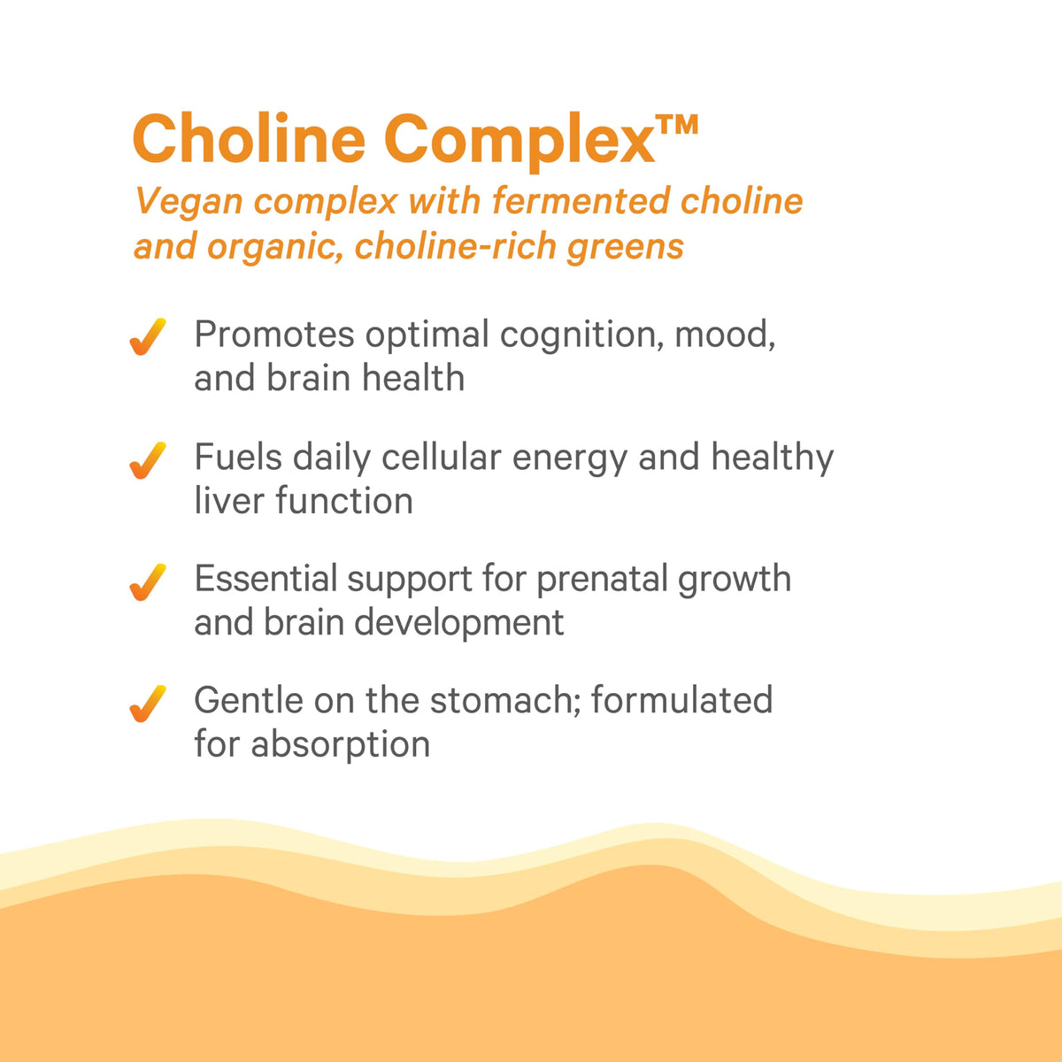 PURE SYNERGY Complément de Choline avec ingrédients naturels