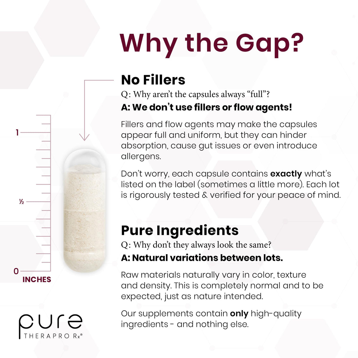 Pure Therapro Rx Saccharomyces 10B Probiotic in a hand