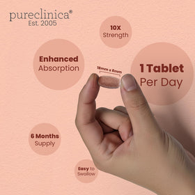 pureclinica Extrait de Myrtille 1000mg - prise de comprimés