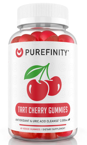 PUREFINITY Gommes Cerise Acidulée 60 Gummies vue avant du packaging