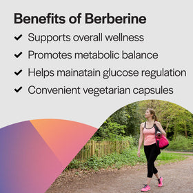 PureFormulas Berbérine 500mg 60 Capsules végétariennes avec un verre d'eau