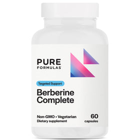 PureFormulas Berbérine 500mg 60 Capsules Végétariennes vue de face