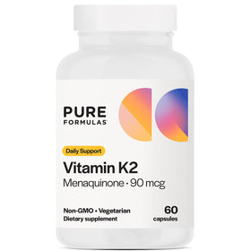PureFormulas Vitamine K2 MK7 90mcg gélules végétariennes