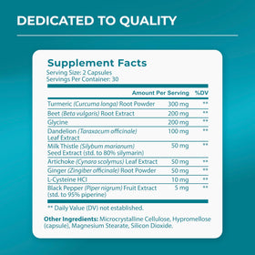 PUREHEALTH RESEARCH Complément Alimentaire Artichaut 249g avec ingrédients