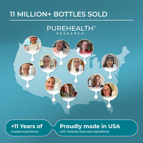 PUREHEALTH RESEARCH UT Fix avec un verre d'eau