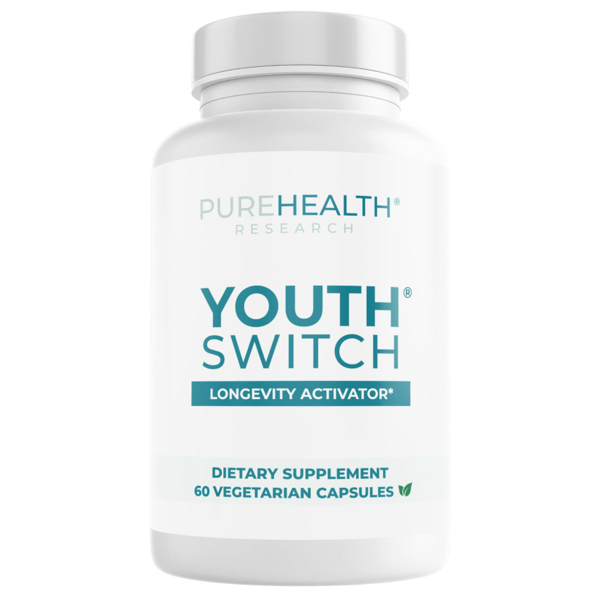 PUREHEALTH RESEARCH Youth Switch 60 capsules vue de face