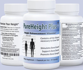 PureHeight Plus capsules ouvertes avec lait à côté