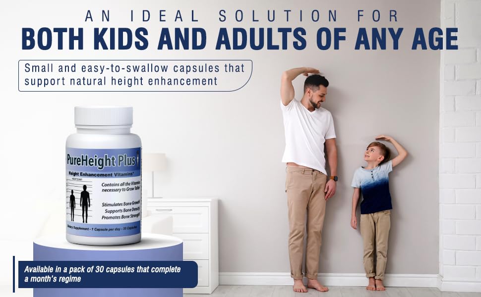 PureHeight Plus capsules sur une surface en bois