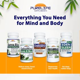 PureLife Eden Daily Sleep sur une table de nuit